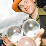 Circus Skills: Juggling glass balls